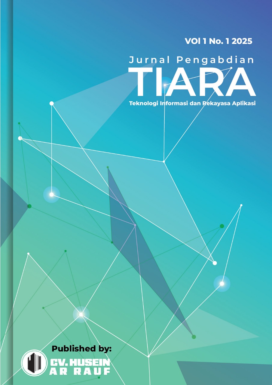 					View Vol. 1 No. 1 (2025): TIARA  (Teknologi Informasi dan Rekayasa Aplikasi)
				